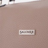 Сумка Саломея 127 норвежский тауп + черный