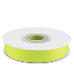 Лента атлас Зеленый неон 1,2 см ДБ