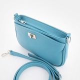 Сумка Саломея 339 фактурный морская волна