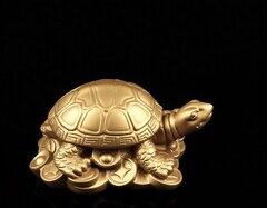 Силиконовый молд Черепаха фен-шуй
