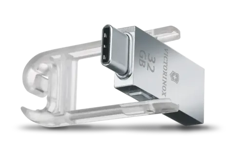 Нож-брелок Victorinox USB 32 Гб, 58 mm, 8 функций (4.6235.TG32B10)