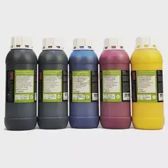 Чернила 5 x 250 мл для Canon imagePROGRAF TM-200, TM-205, TM-300, TM-305, TX-2000, TX-2100, TX-3000, TX-3100, TX-4000, TX-4100 (картриджи PFI-110, PFI-120, PFI-310, PFI-320, PFI-710), комплект Bursten пигментные