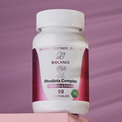 Rhodiola Complex / Родиола Розовая и женьшень, стандартизированный комплекс / 90 капсул