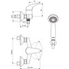 Смеситель для душа Vidima Орион BA003AA