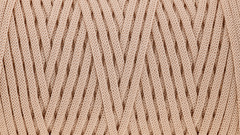 Cream Lite polyester cord 3 mm