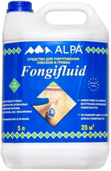 Пропитка декоративная для защиты древесины Alpa Fongifluid 5 л