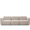 Трехместный модульный диван Neom, 263 см, бежевый