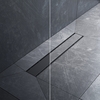 Am.Pm W02SC-U11-050-04BM PrimeFlow Трап для душа линейный универс затвор Tile 50см цвет черн мат