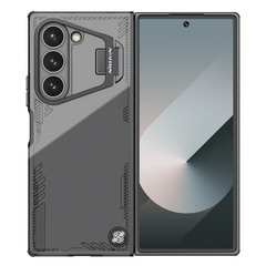 Чехол тонированный прозрачный от Nillkin с металлической откидной крышкой на Samsung Galaxy Z Fold 6 5G, серия Iceblade Fold Case