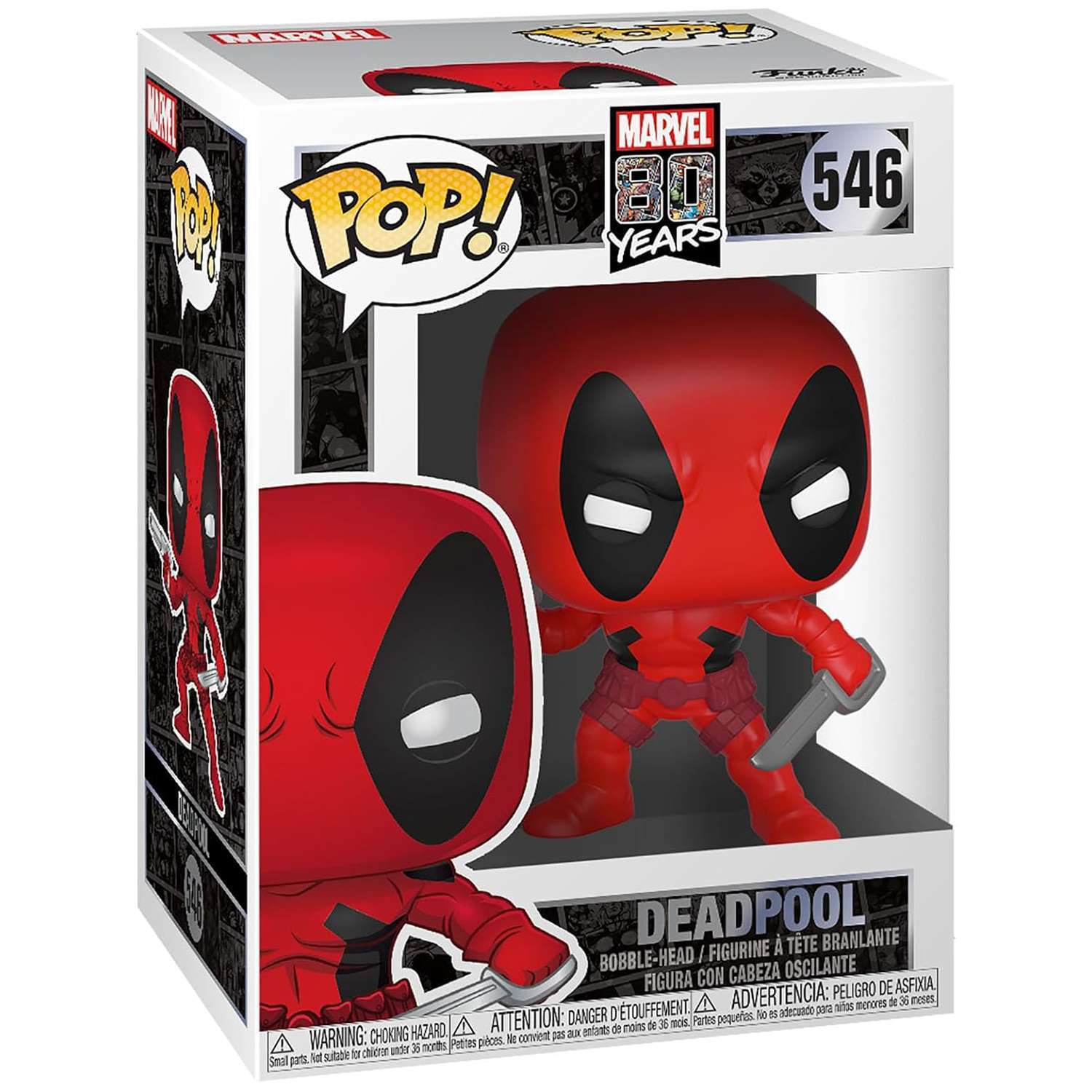 Funko Fantastic Four Funko POP! Bobble Marvel: 80th-First Appearance-Cyclops - Marvel Comics - Figurine En Vinyle à Collectionner - Idée De Cadeau - Produits Officiels - Jouets Pour Les Enfants Et Adultes