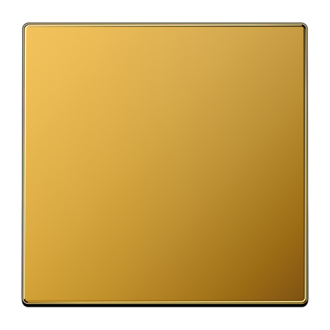 Выключатель одноклавишный. 10 A / 250 B ~. Цвет Золото. JUNG LS. 501U+LS990GGO