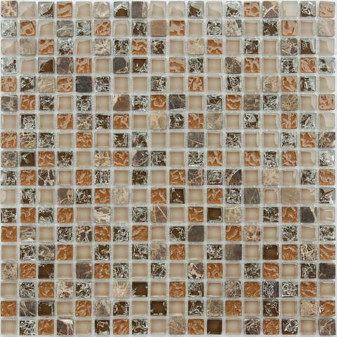 Мозаика LeeDo Caramelle: Naturelle - Klondike (в инд. упаковке) 30,5x30,5х0,8 см (чип 15x15x8 мм)