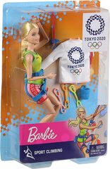 Кукла Барби Barbie  Олимпийская спортсменка Альпинистка (Уцененный товар)