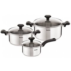 Набор посуды Tefal Comfort Max 6 предметов 1,4/2,9/5,1/л 16/20/24см C973S674