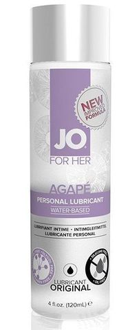 Женский лубрикант на водной основе JO AGAPE LUBRICANT ORIGINAL - 120 мл. - System JO JO Agape JO44049