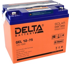 DELTA GEL 12-75 аккумулятор