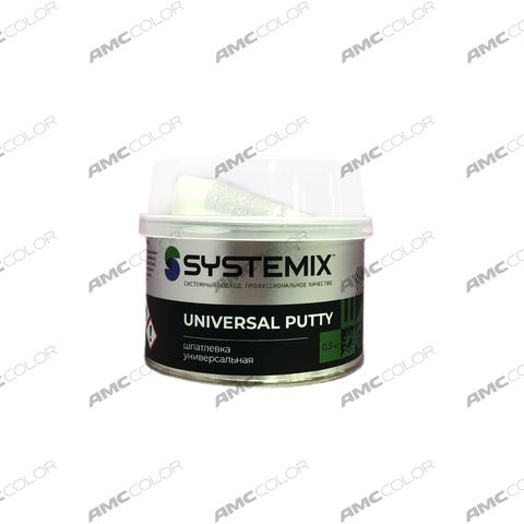 SYSTEMIX Шпатлевка Universal putty универсальная 0,5кг