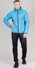 Премиальная Тёплая Куртка Nordski Hybrid Warm Light Blue/Black