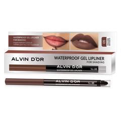 Alvin D`or P-21 Карандаш для губ гелевый водостойкий Lipliner for shading тон 05 шоколадный 0,29г