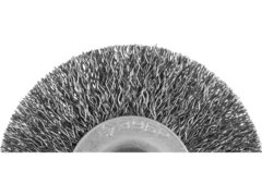 ЗУБР 63 мм, витая, стальная проволока 0.3 мм, щетка дисковая для дрели, Профессионал (35198-063)
