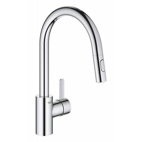 Смеситель для мойки с выдвижным изливом Grohe Eurosmart Cosmopolitan 31481001