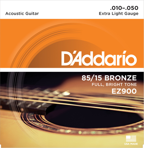 D`ADDARIO EZ900 SET ACOUS GTR 85/15 X-LITE