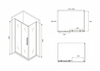 Abber Schwarzer Diamant AG30120BH-S90B Душевой уголок, 120x90x195