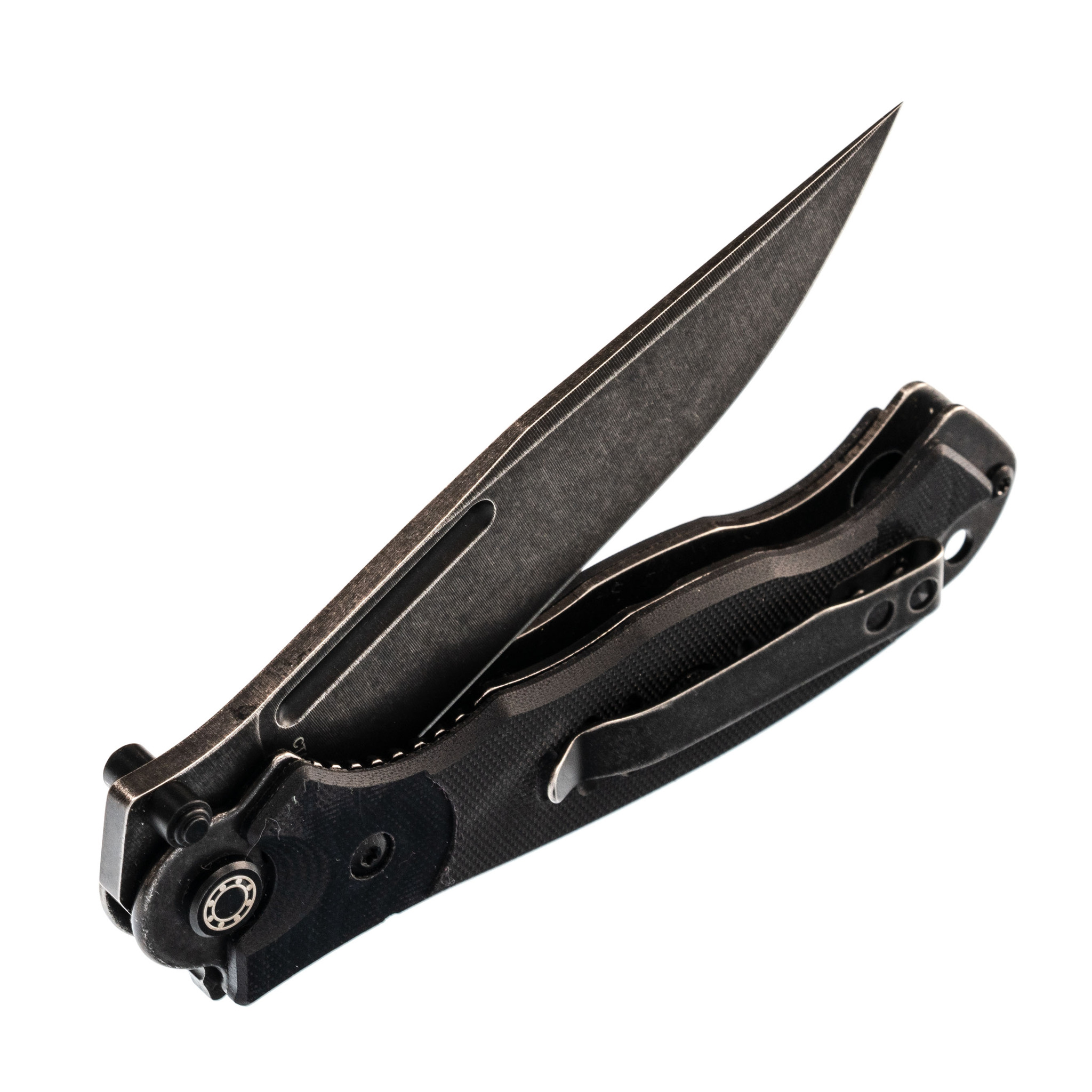 Купить нож Складной Офицерский-2М Blackwash, сталь AUS-8, G10 - 320 ...