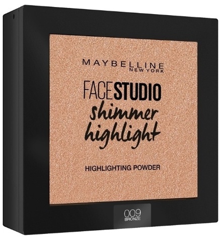 Maybelline Пудра-хайлайтер FaceStudio Setting Shimmer highight №009 Bronze