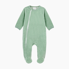 Велюровый комбинезон Mjölk Пыльный ментоловый, уценка