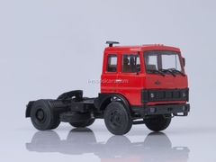 MAZ-5432 road tractor early cabin red AutoHistory 1:43