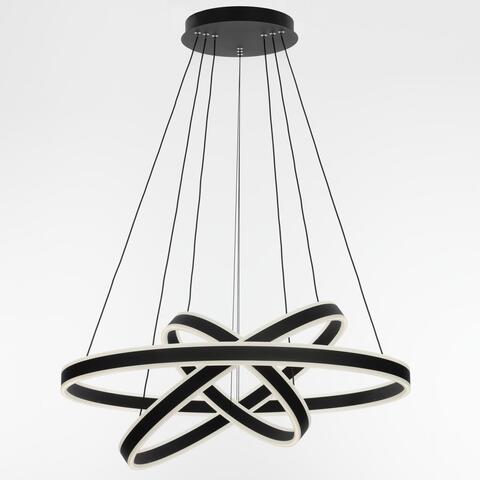 Подвесная светодиодная люстра Citilux Дуэт CL719681