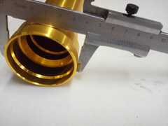 Внешний стакан пера вилки для Honda CBR 600 RR 2007-2012. Золотой