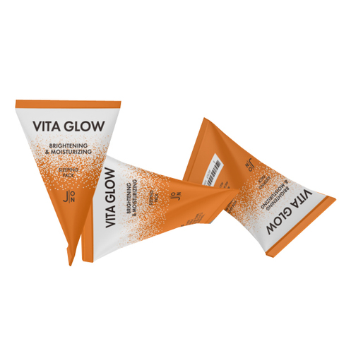 J:ON ВИТАМИНЫ Маска для лица Vita Glow Brightening&Moisturizing Sleeping Pack,  5гр