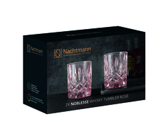 Набор стаканов 2 шт для виски Nachtmann Noblesse, 295 мл, розовый, фото 5