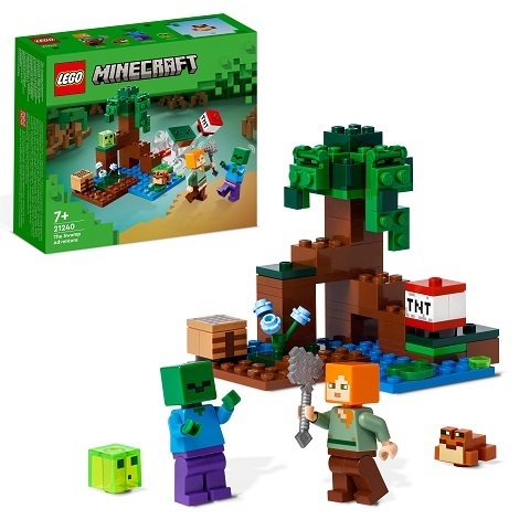 Lego konstruktor Minecraft 21240 The Swamp Adventure