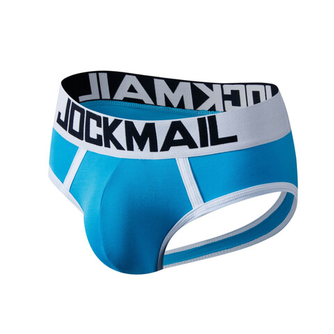 Мужские трусы джоки синие JOCKMAIL JM4044-9