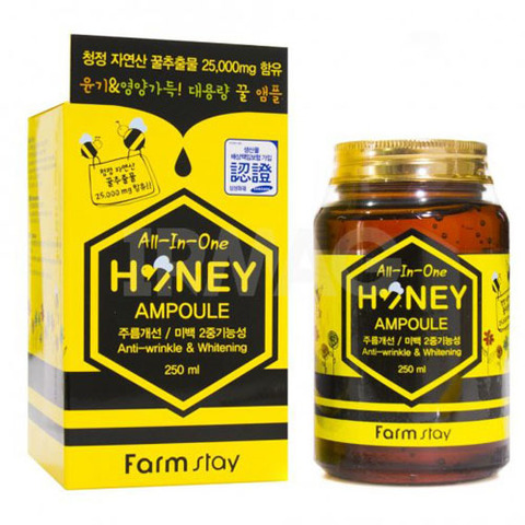 Farmstay All-In-One Honey Ampoule - Многофункциональная ампульная сыворотка с медом