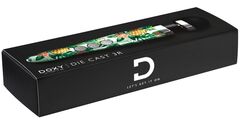 Жезловый вибратор Die Cast 3R с принтом в виде ананасов - 28 см. - 