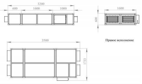 Breezart 2700C Lux RP SB 15-380 Приточно-вытяжная установка