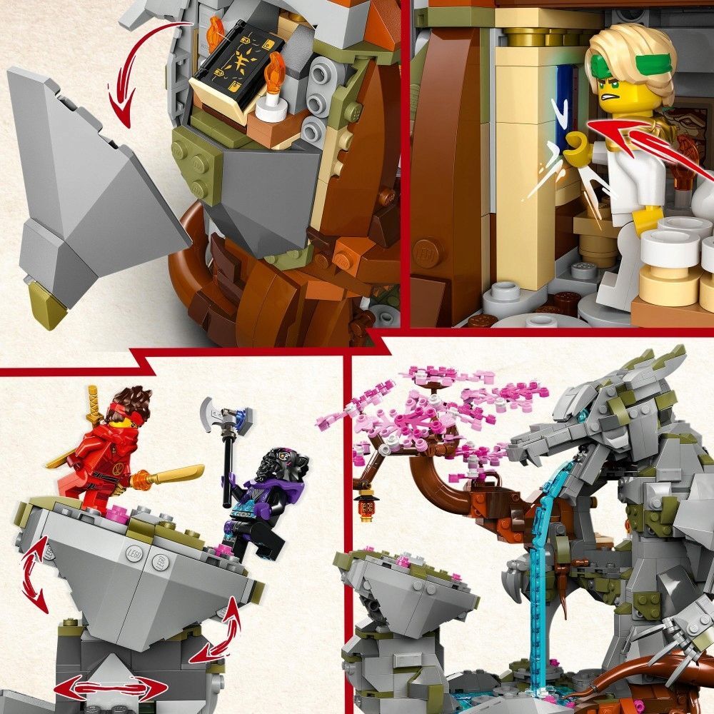 Конструктор LEGO Ninjago - Храм Драконьего Камня - Лего Ниндзяго 71819  купить в Москве | Доставка по России.