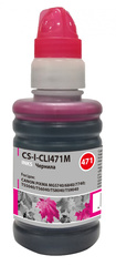 Чернила Cactus CS-I-CLI471M Пурпурный / Magenta 100мл для Canon Pixma MG5740/MG6840/MG7740/TS5040/TS6040/TS8040/TS9040