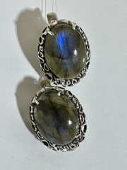 Роуз (серьги из серебра)