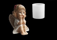 Силиконовый молд Девочка ангел № 17