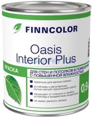 Краска-основа Finncolor Oasis Interior Plus для стен и потолков влажных помещений основа A, 2,7 л