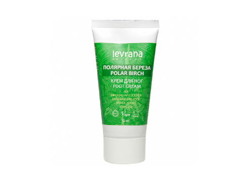 Крем для ног полярная береза Леврана, 50мл