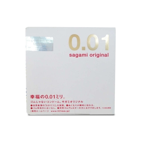 Sagami Original 0,01 №1 Презервативы полиуретановые 1шт.