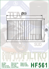 Фильтр масляный Hiflo HF561