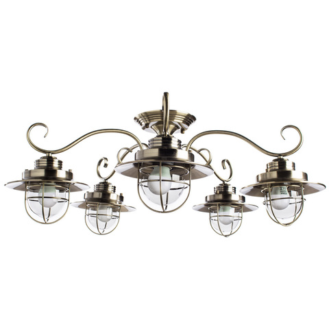 Люстра Arte Lamp Lanterna A4579PL-5AB