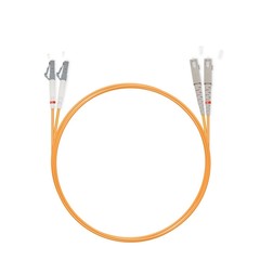 Патч Корд Оптоволоконный SC/UPC-LC/UPC MM OM2 50/125 Duplex 3.0мм 1 м